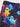Neon Ghosties Pebble Vinyl