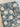 Blue Cottage Floral Cotton Waterproof Canvas