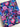 Royal Preppy Watercolor Floral Lux Bonded Nylon
