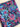 Aqua Preppy Watercolor Floral Lux Bonded Nylon