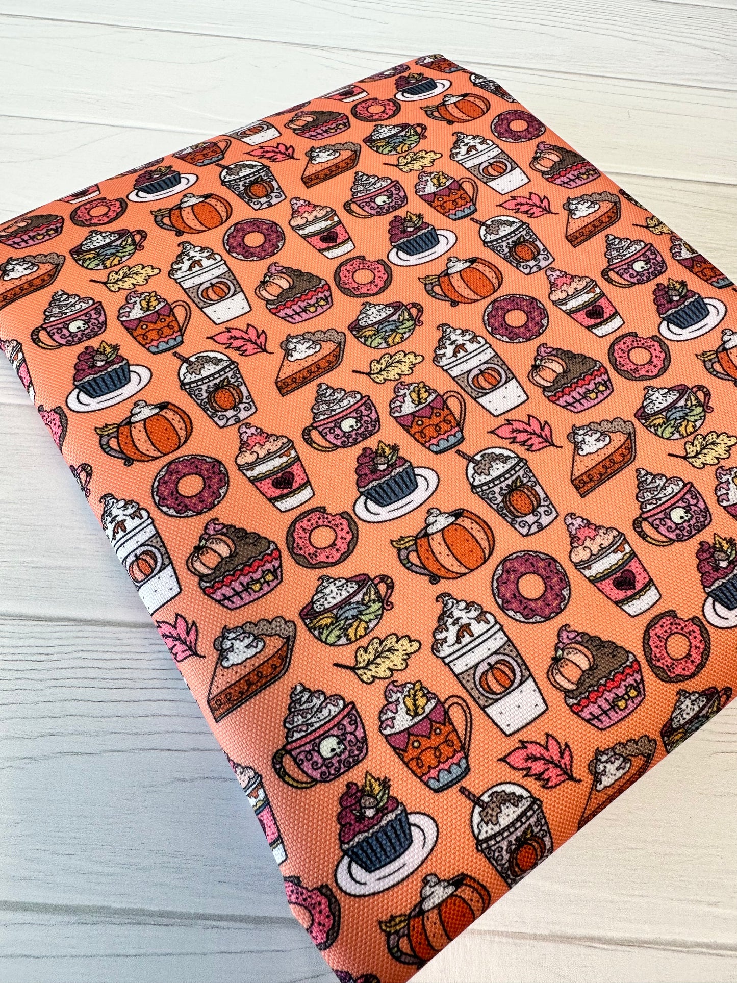 Pumpkin Spice and Everything Nice Waterproof Canvas