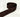 Dark Brown Diamond Debossed Polyester Webbing