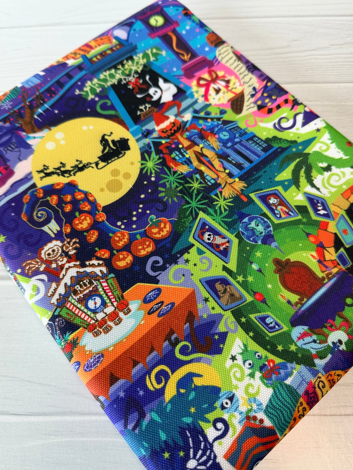 Holiday Haunts Waterproof Canvas