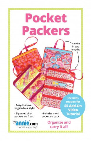 Pocket Packers Pattern by Annie Patterns