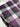 Purple Plaid Check Minky