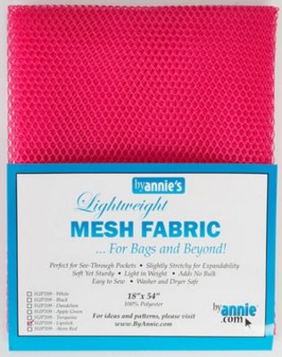 Lightweight Mesh Fabric - Lipstick