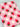 Tiny Pink Strawberries Lux Bonded Poly/Nylon