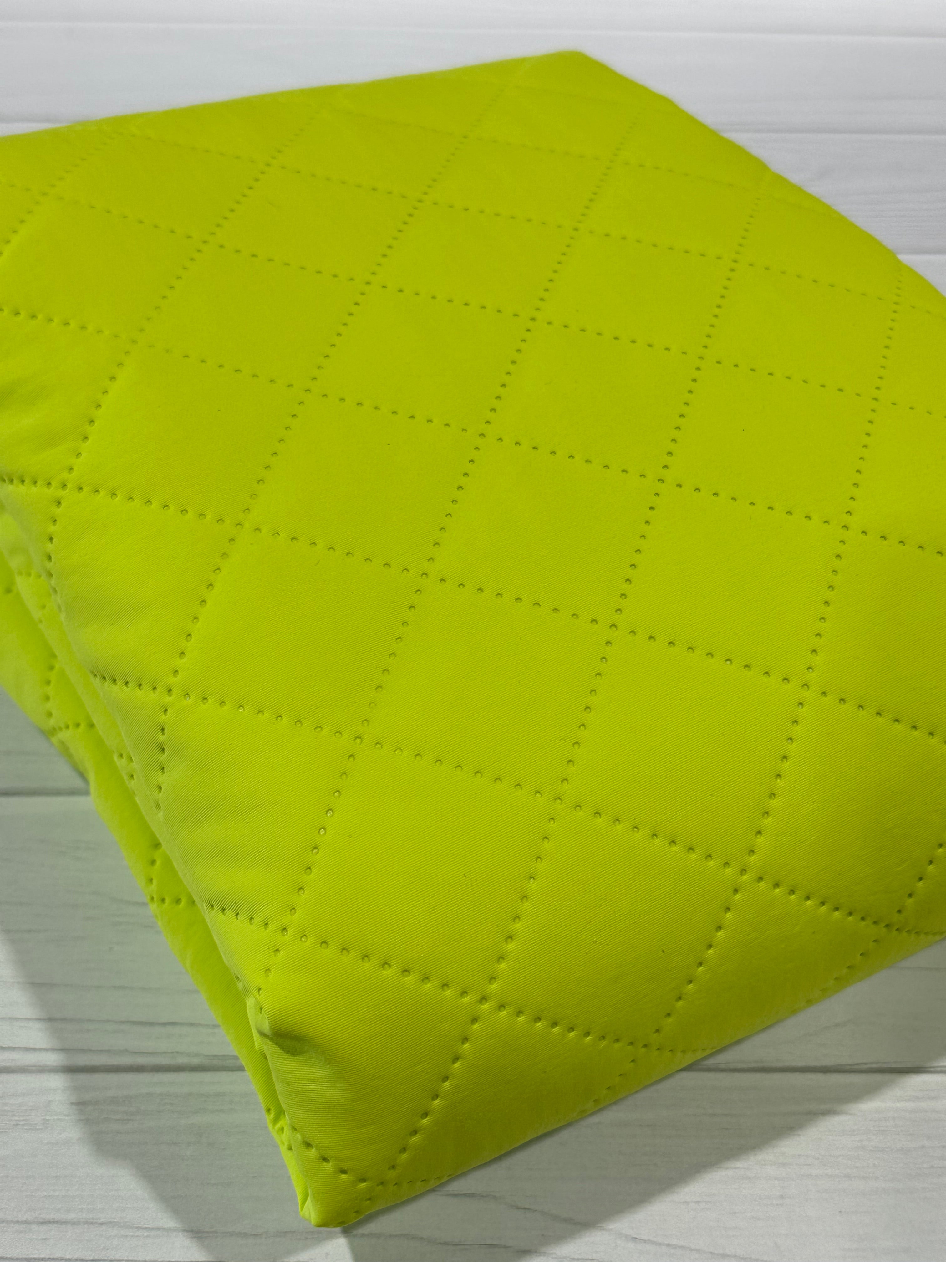 Citron Prequilted Poly/Nylon