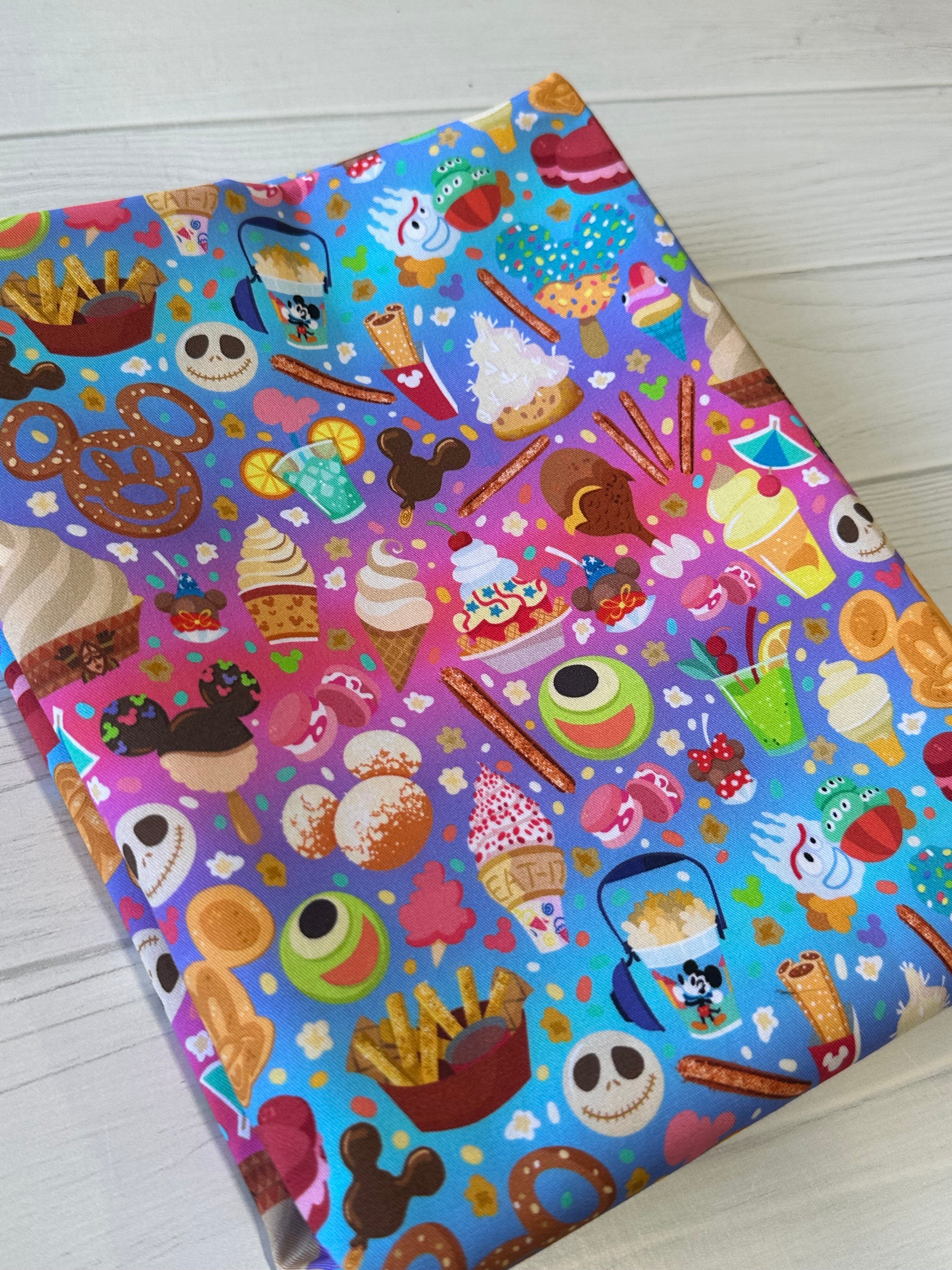 Tiny Sherbet Snack Time 100% Cotton Woven
