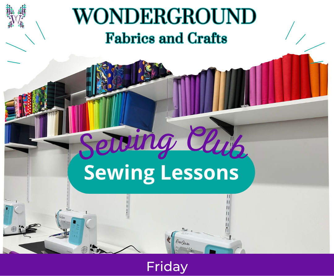 Beginner/Intermediate Sewing Lessons! Ages 8 and up