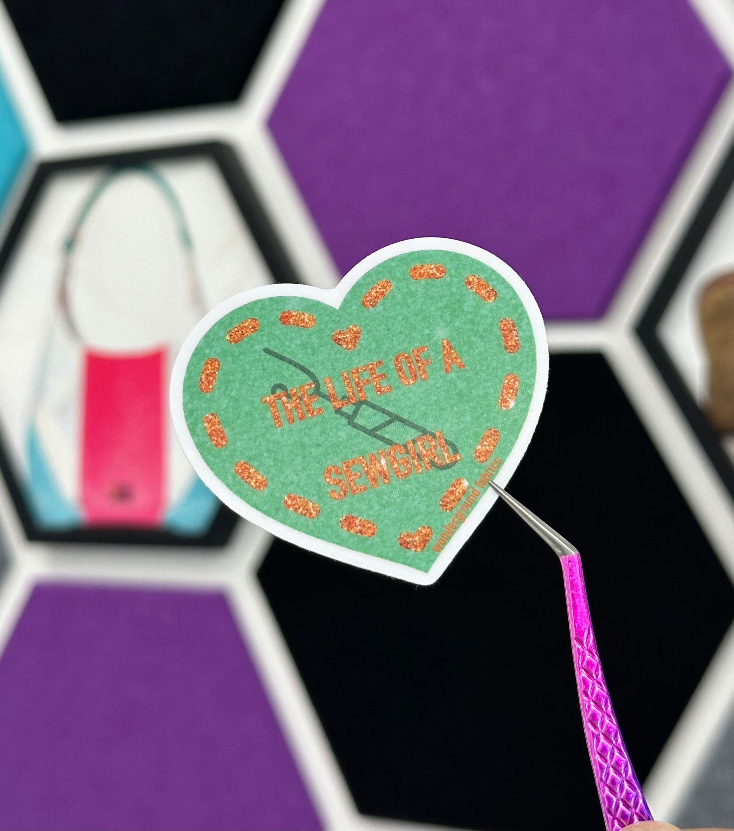The Life of a Sewgirl Sticker