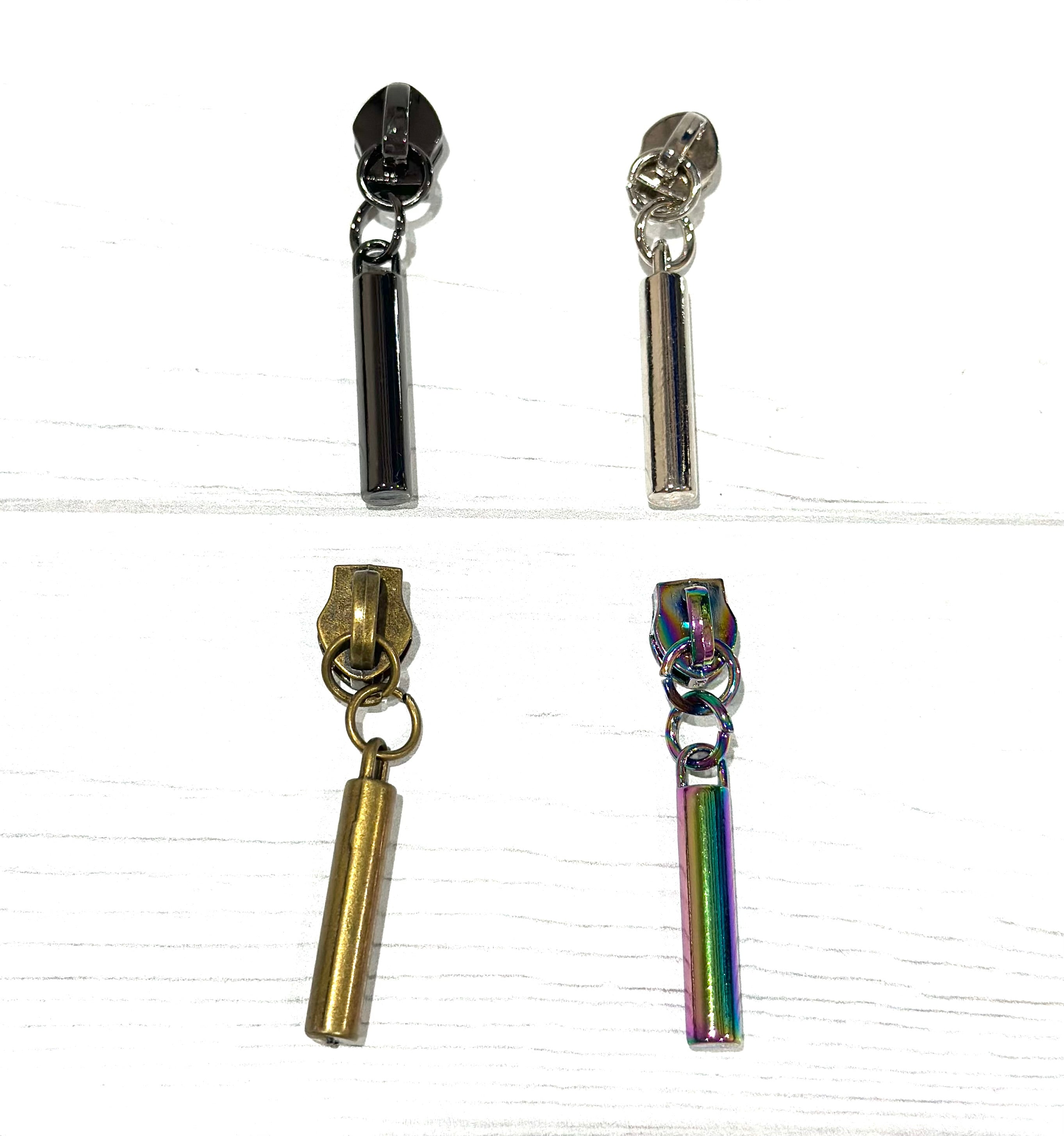 Chime zipper pulls