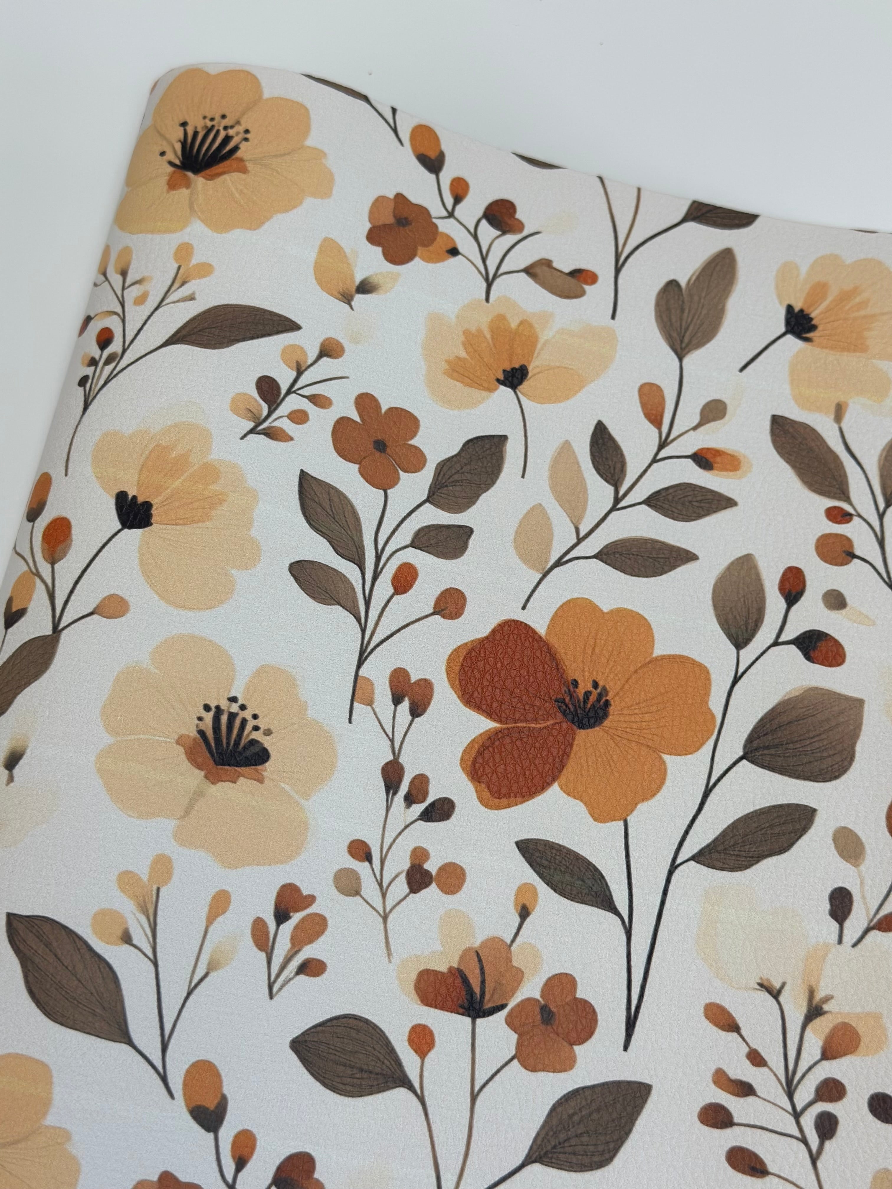 Ochre Blossoms Pebble Vinyl