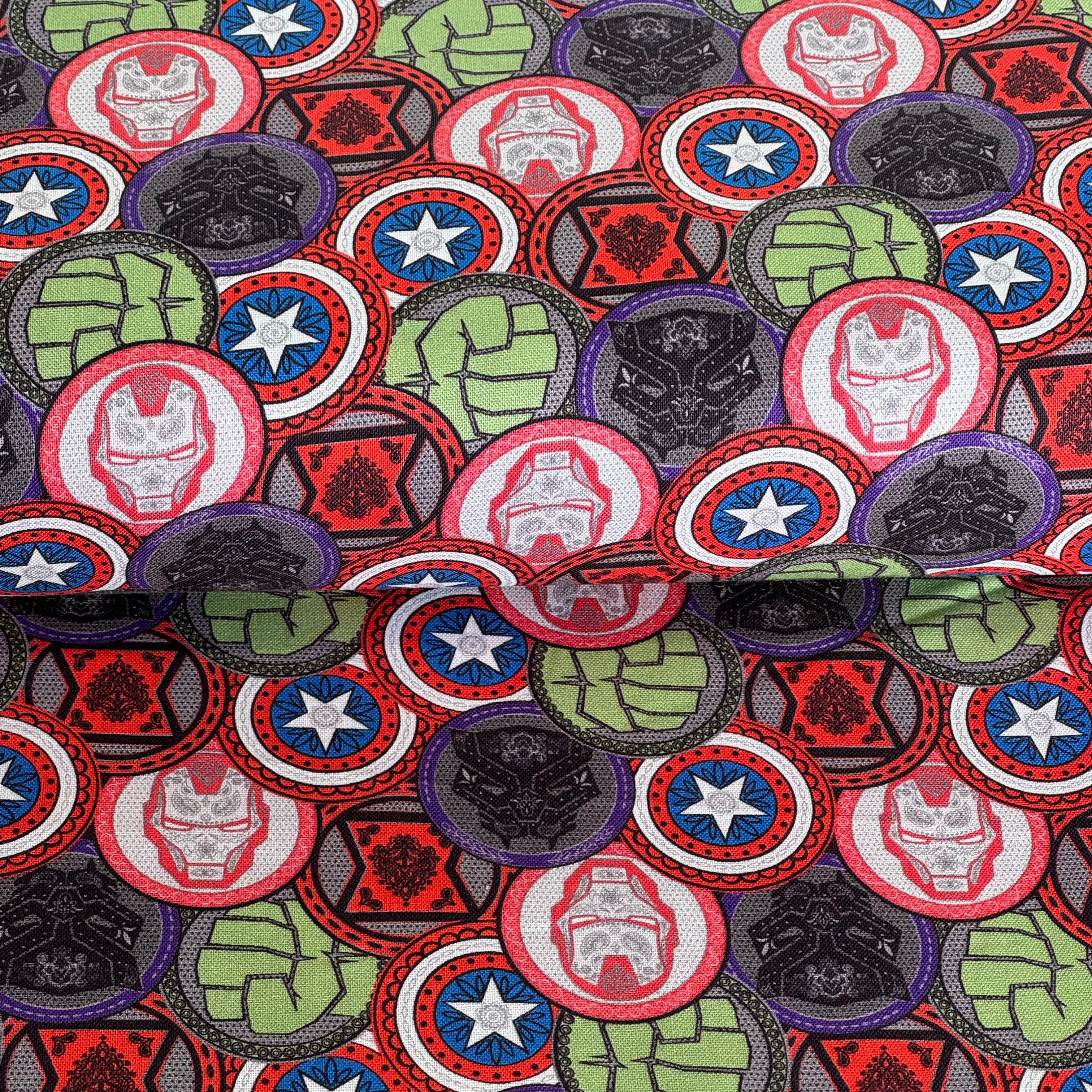 Marvel Coins Cotton Woven