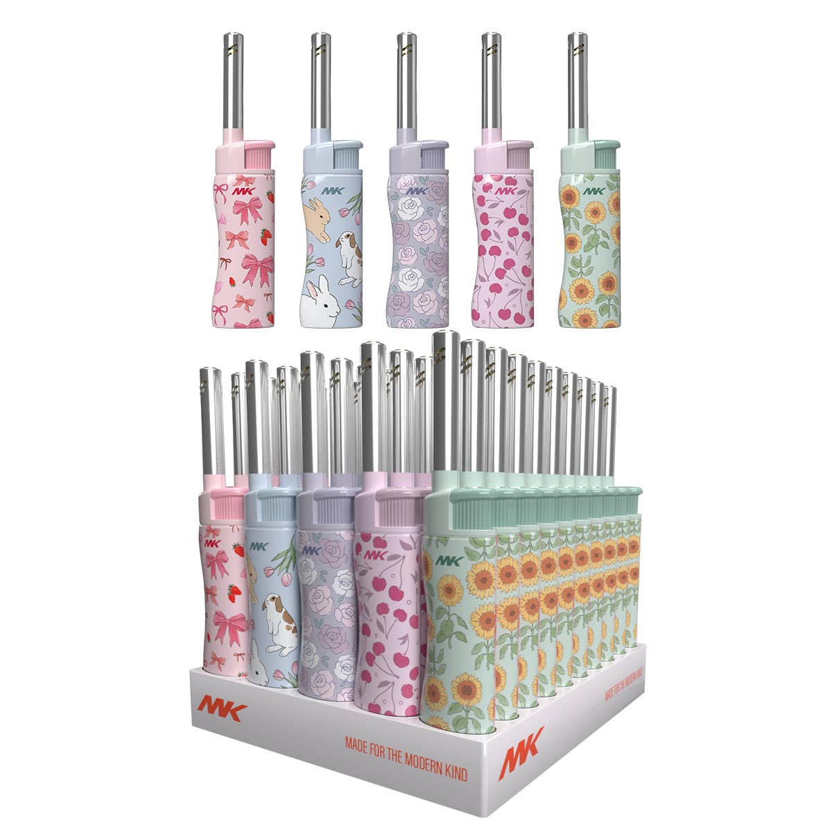 MK Lighter Range Series, Charm Set, Windproof Flame