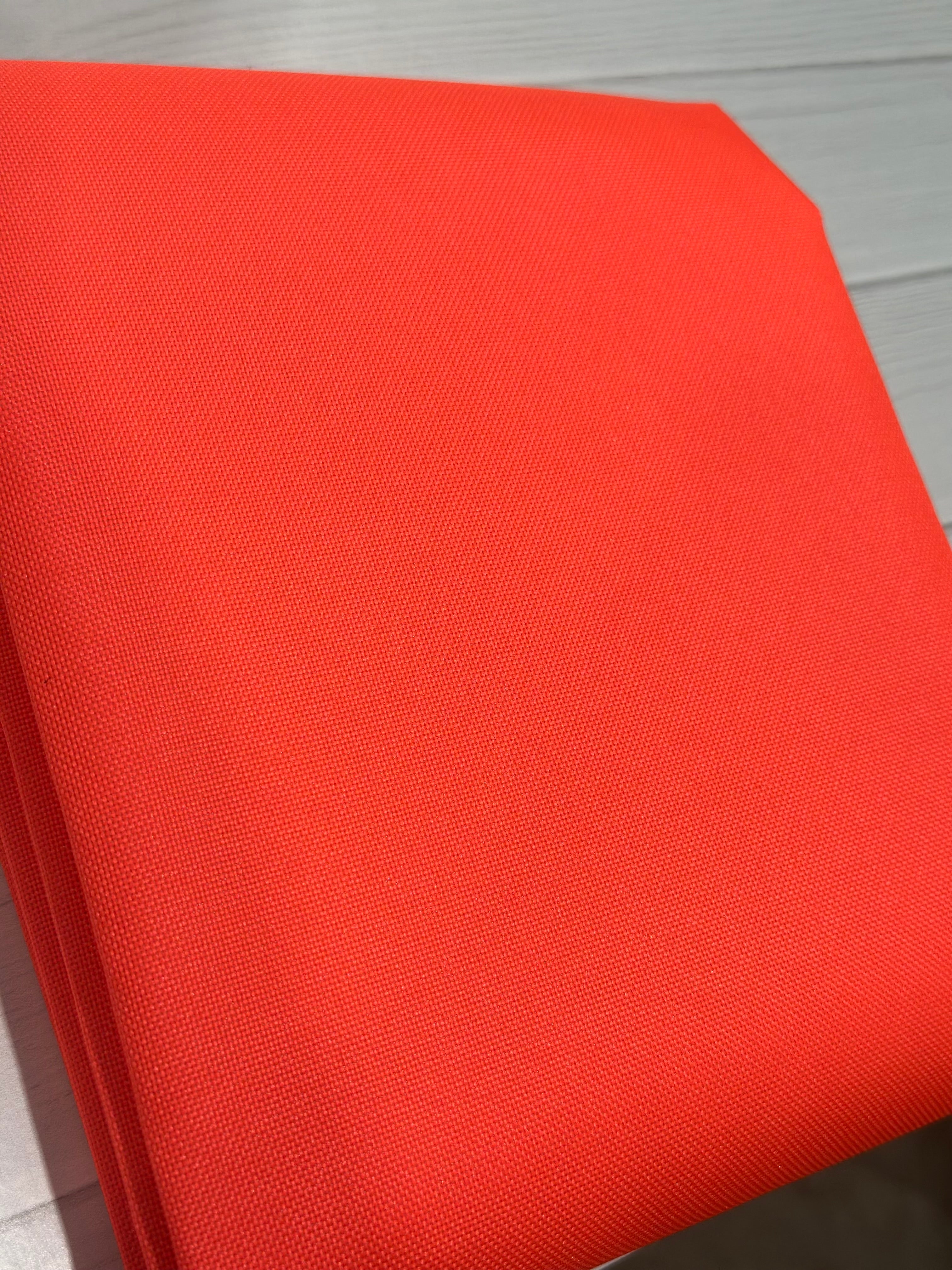Neon Coral Water Resistant Canvas