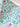 Mint/ Hot Pink Preppy Watercolor Smooth Vinyl