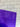 Dark Purple Clear Vinyl- 1 yard cut