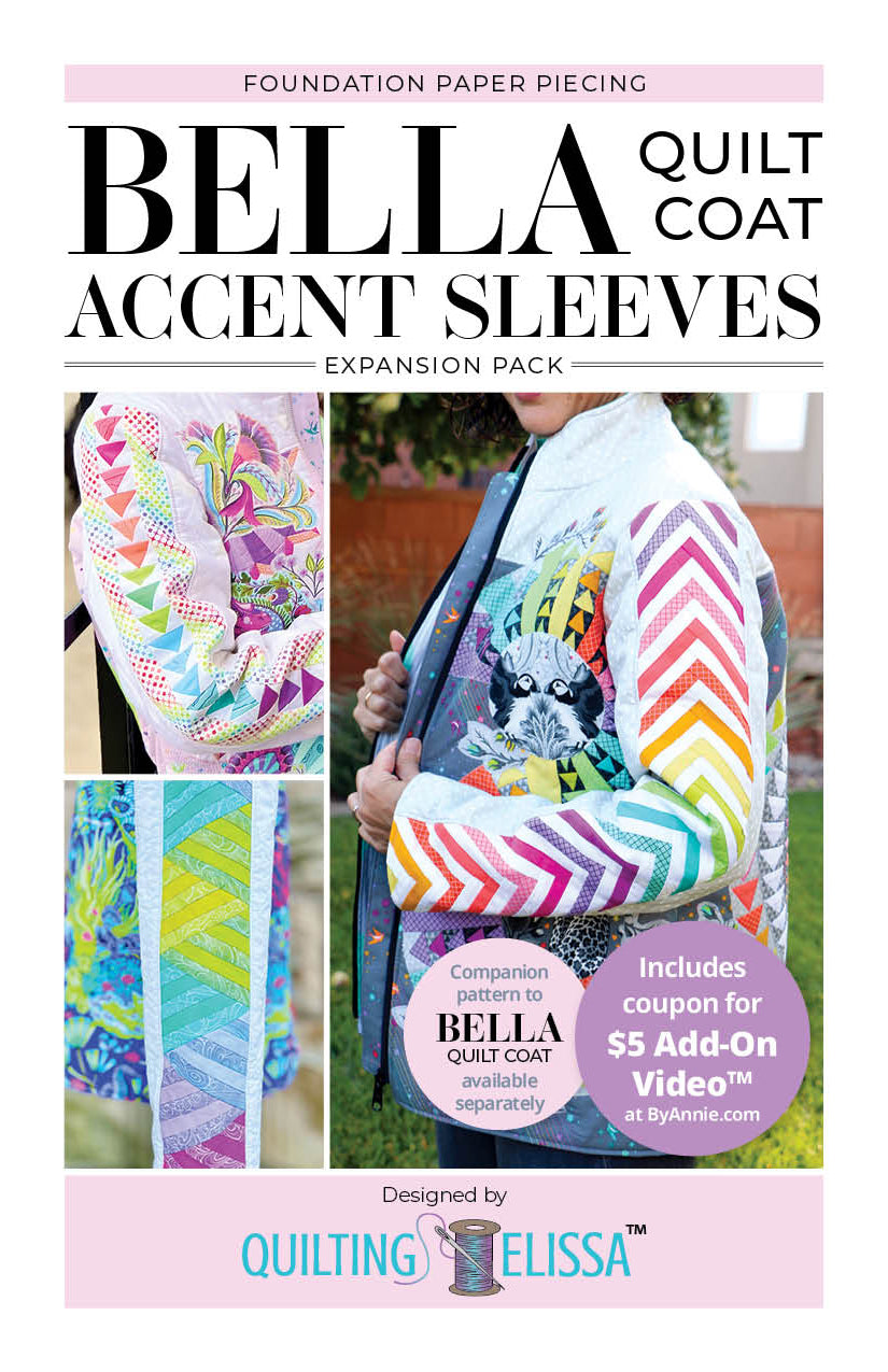 Bella Accent Sleeves FPP Expansion Pack -Quilting Elissa X ByAnnie Patterns