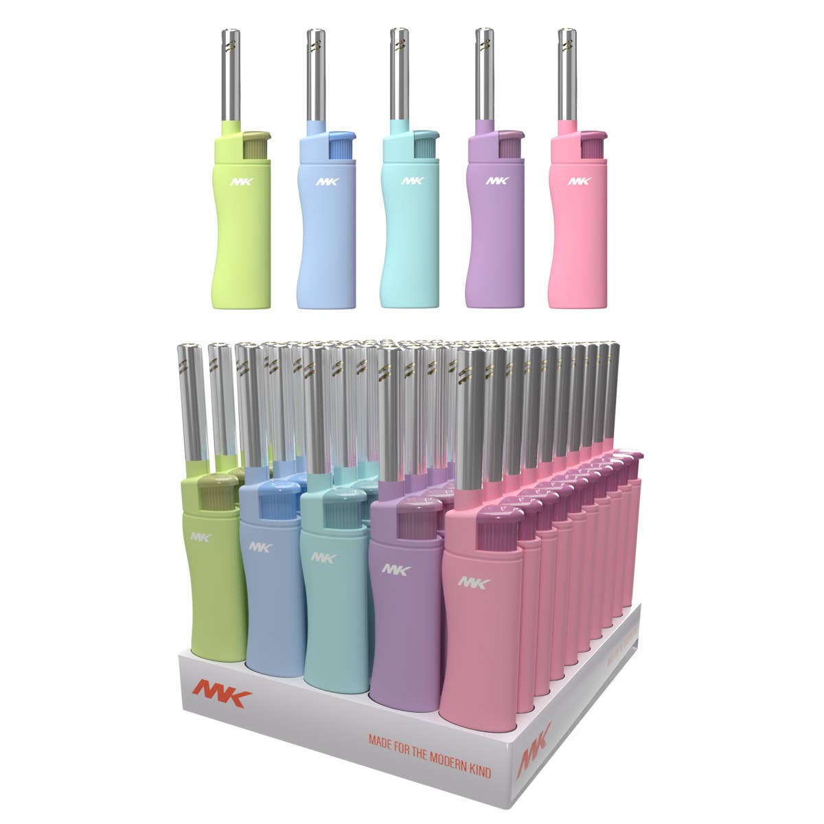 MK Lighter Range Series, Windproof Flame