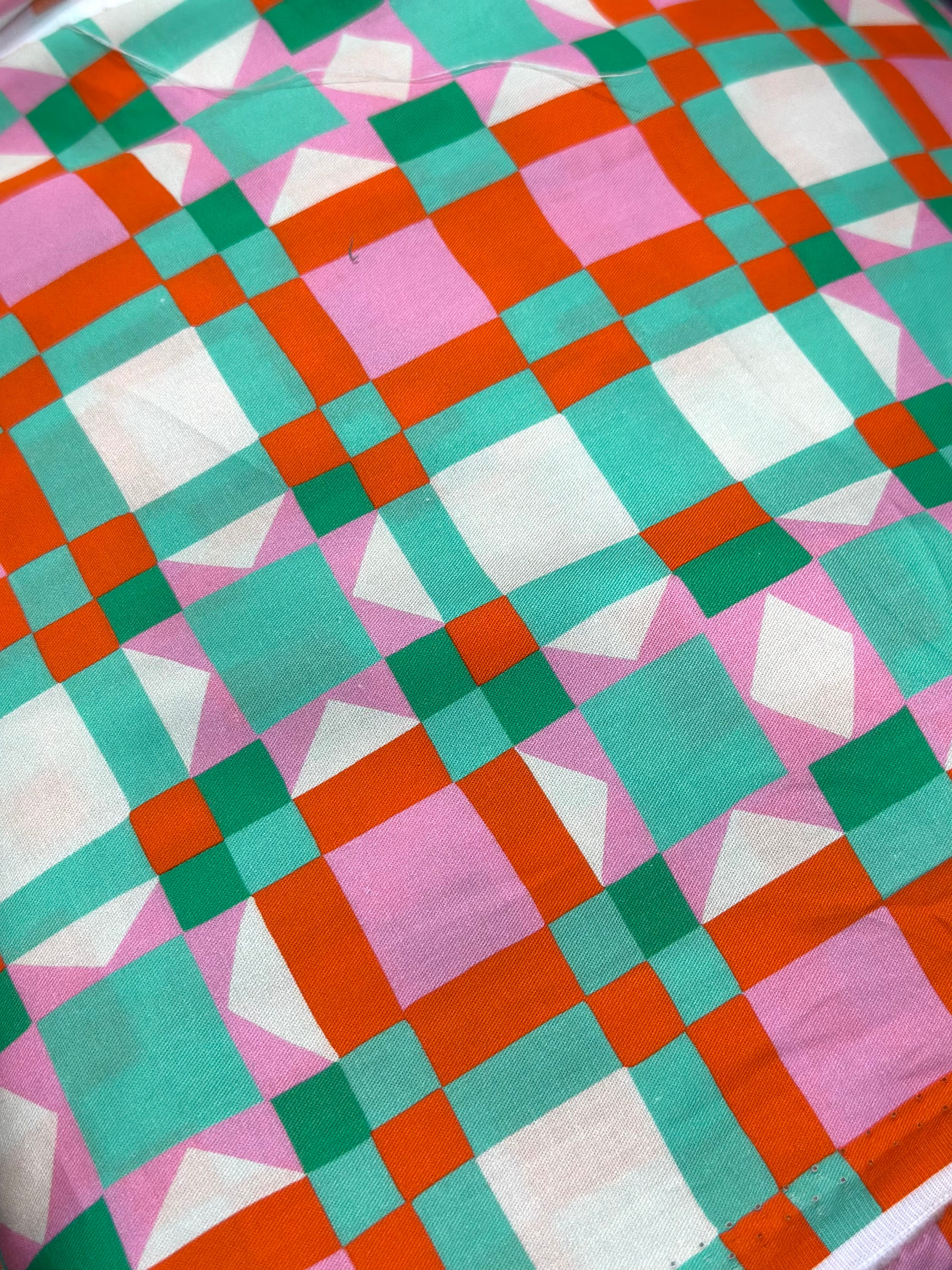 Christmas Patchwork Cotton Woven