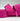 Hot Pink Diamond Debossed Polyester Webbing