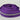 Grape Stripe with Silver teeth Zipper Tape