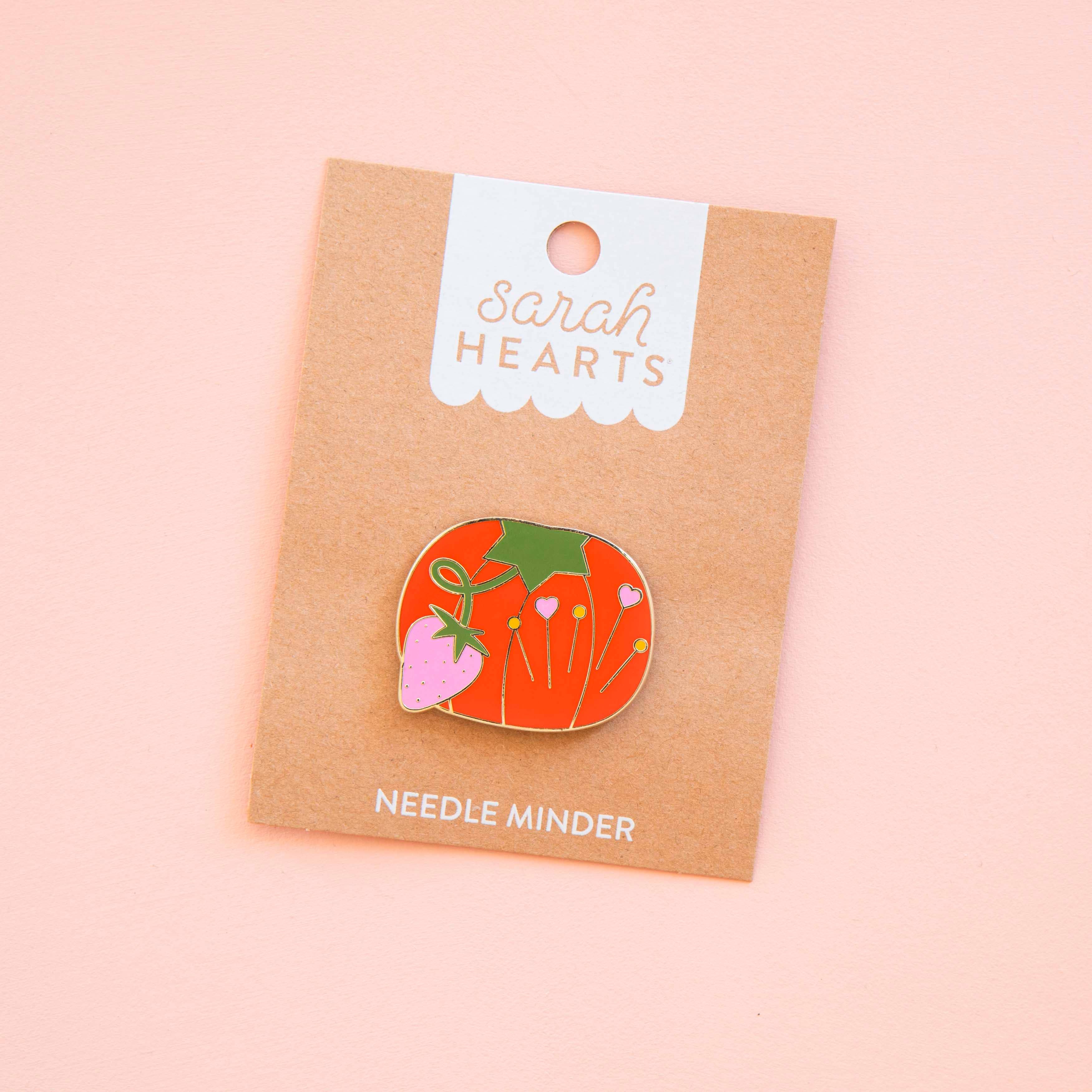 Tomato Pin Cushion Magnetic Needle Minder