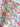 Magenta / Lime Preppy Watercolor Floral smooth vinyl