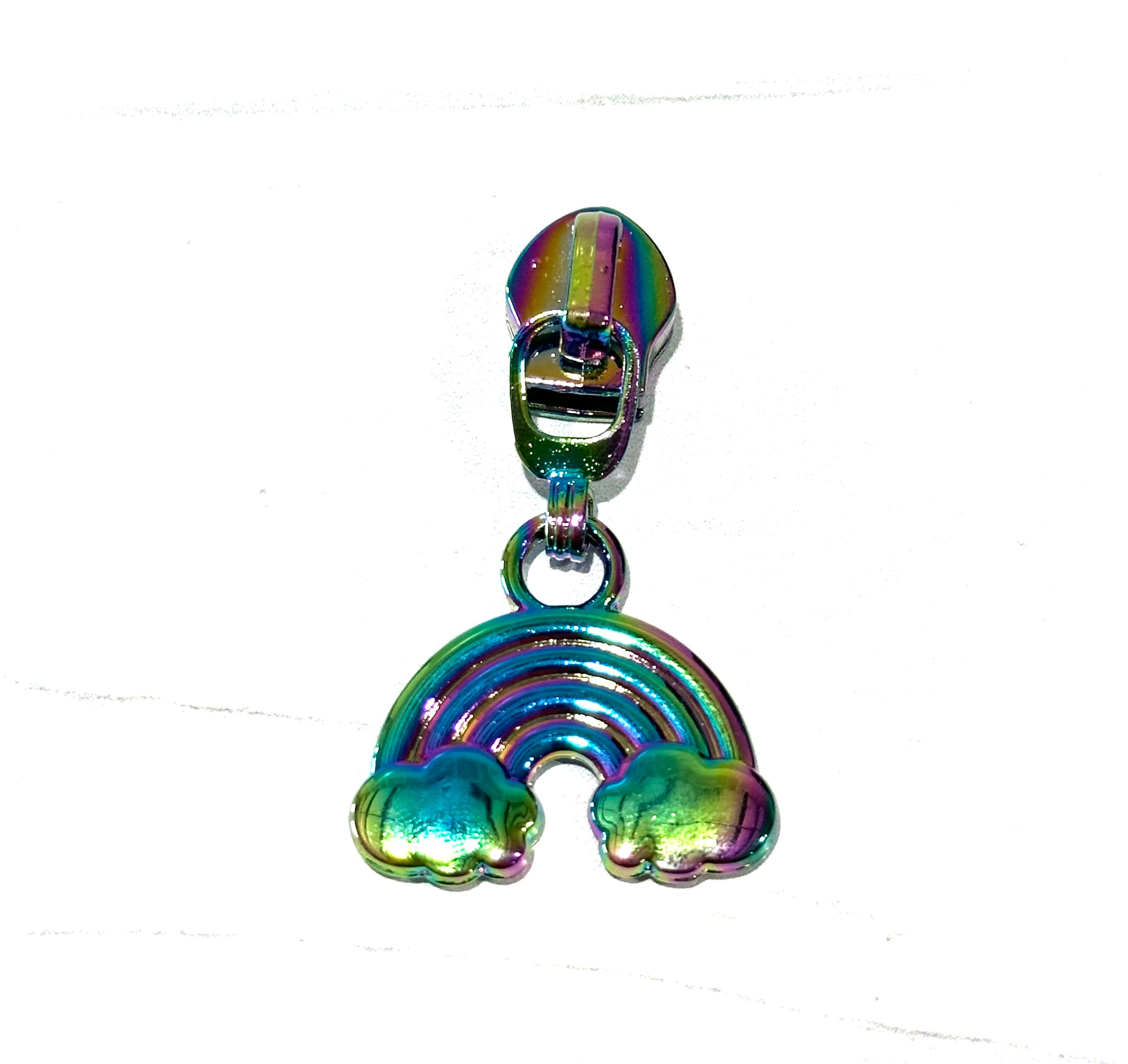 Rainbow Dangle zipper pulls