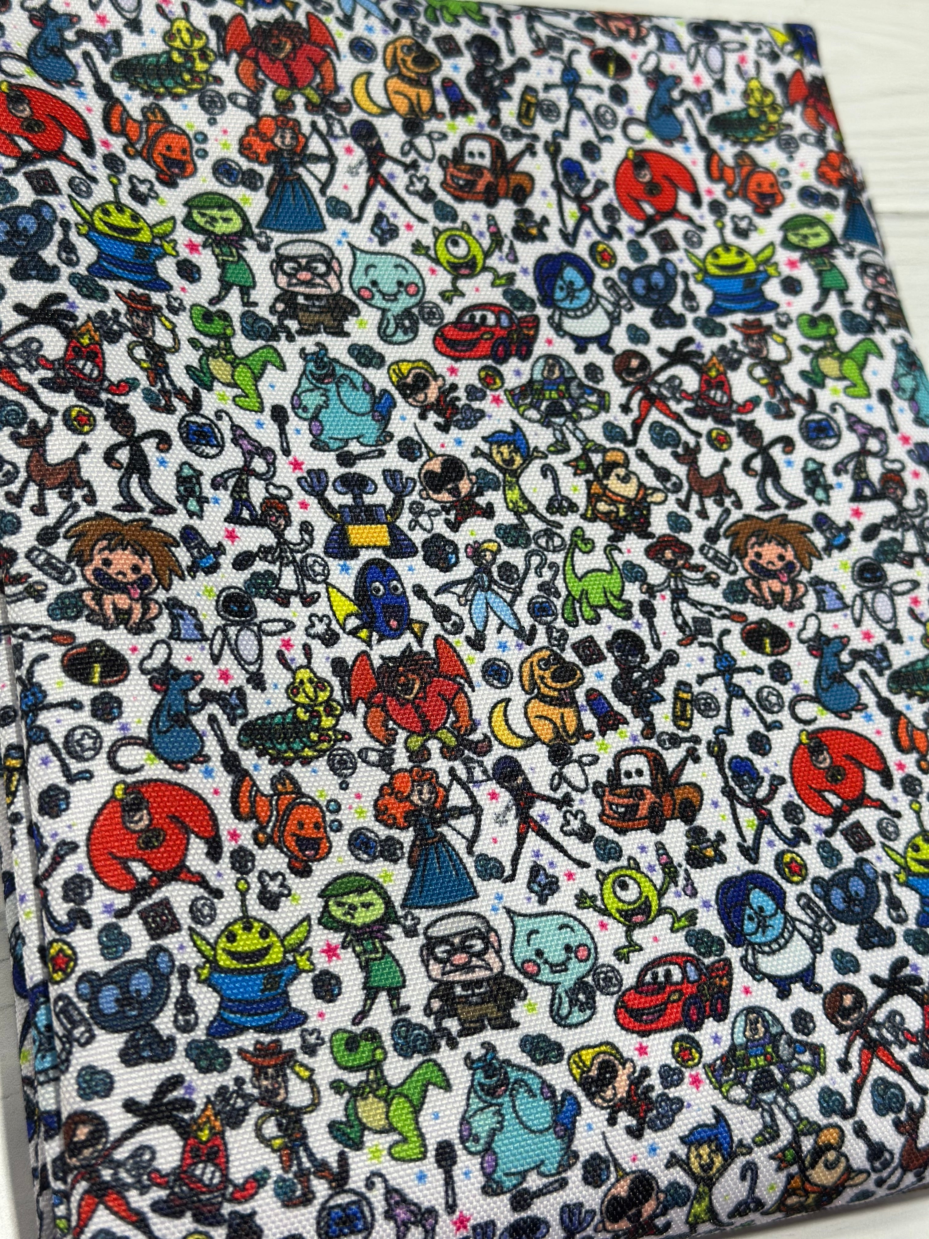 Small Scale Pixies Waterproof Canvas