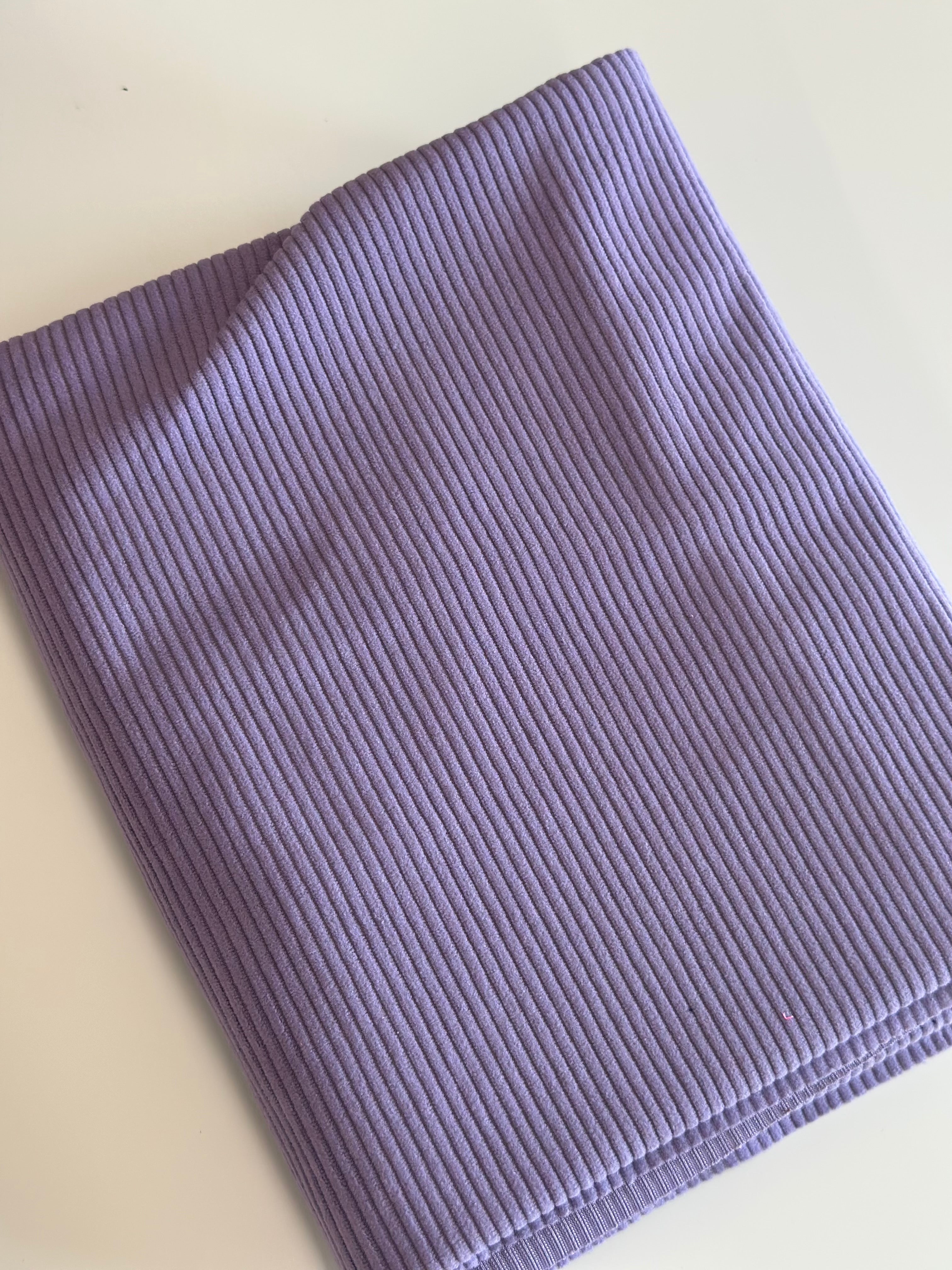 Lavender Corduroy | Poly Cotton | By the Yard