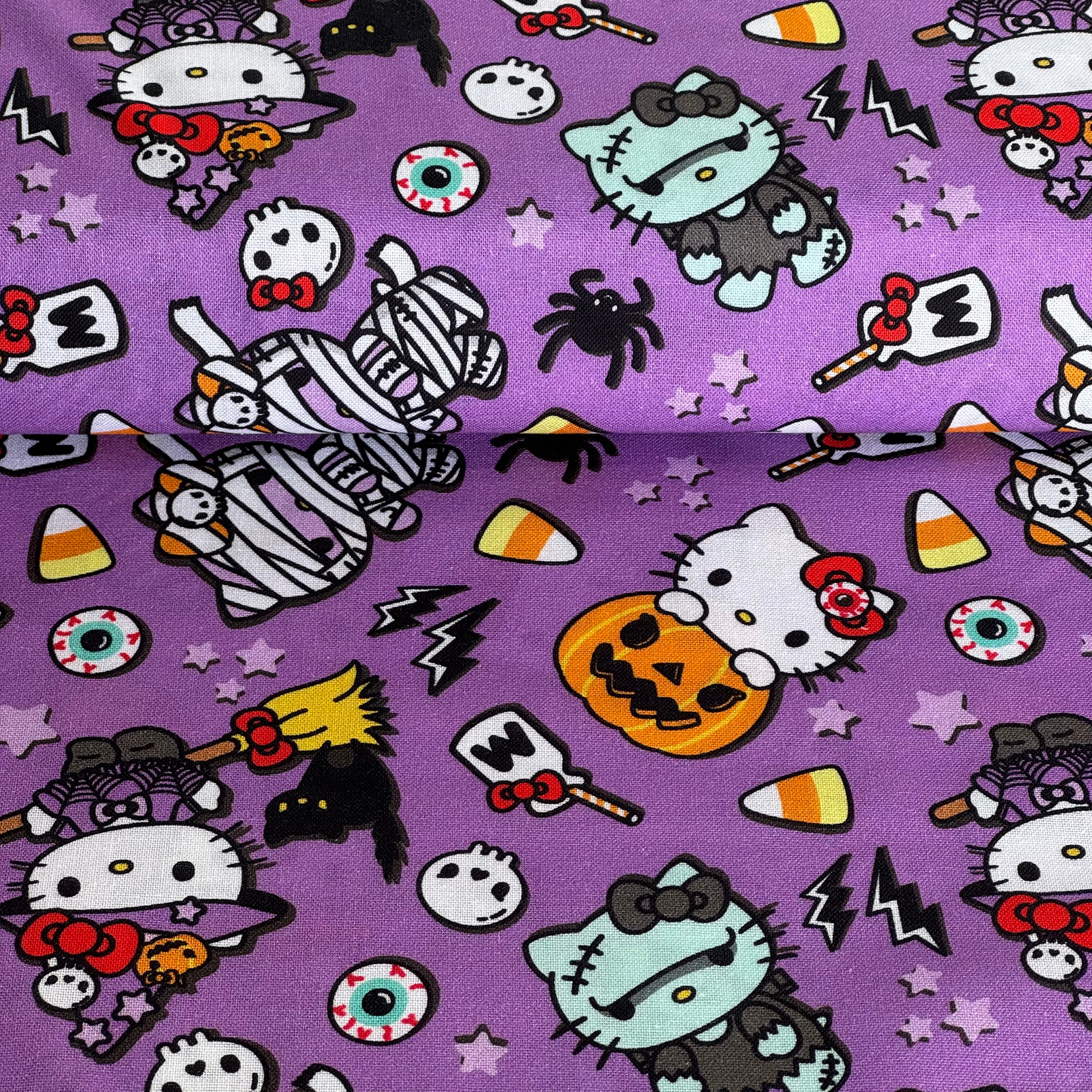Hello Kitty Halloween Cotton Woven