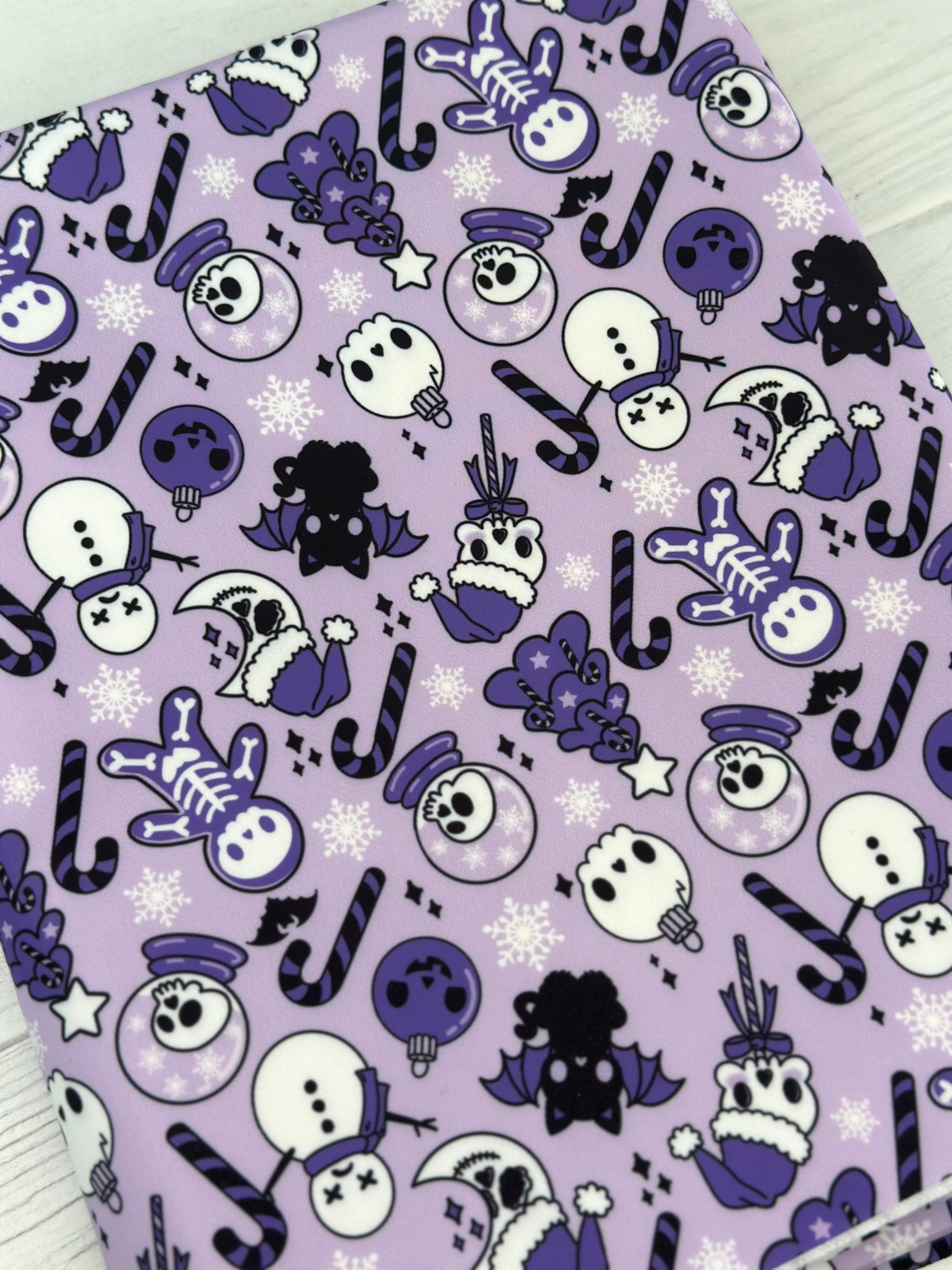 Lavender Christmas Creeps Lux Bonded Poly/Nylon
