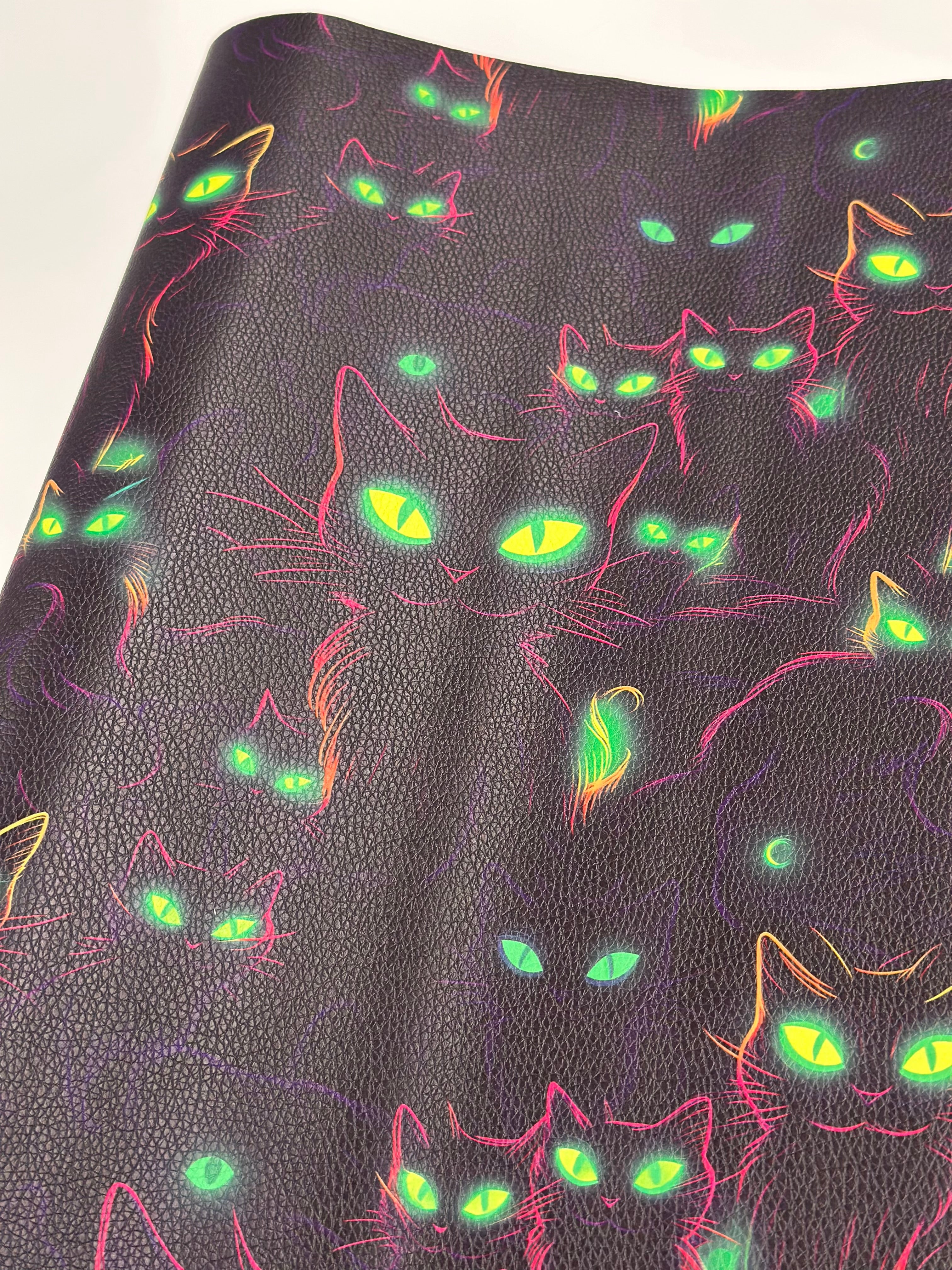 Neon Kitties Pebble Vinyl