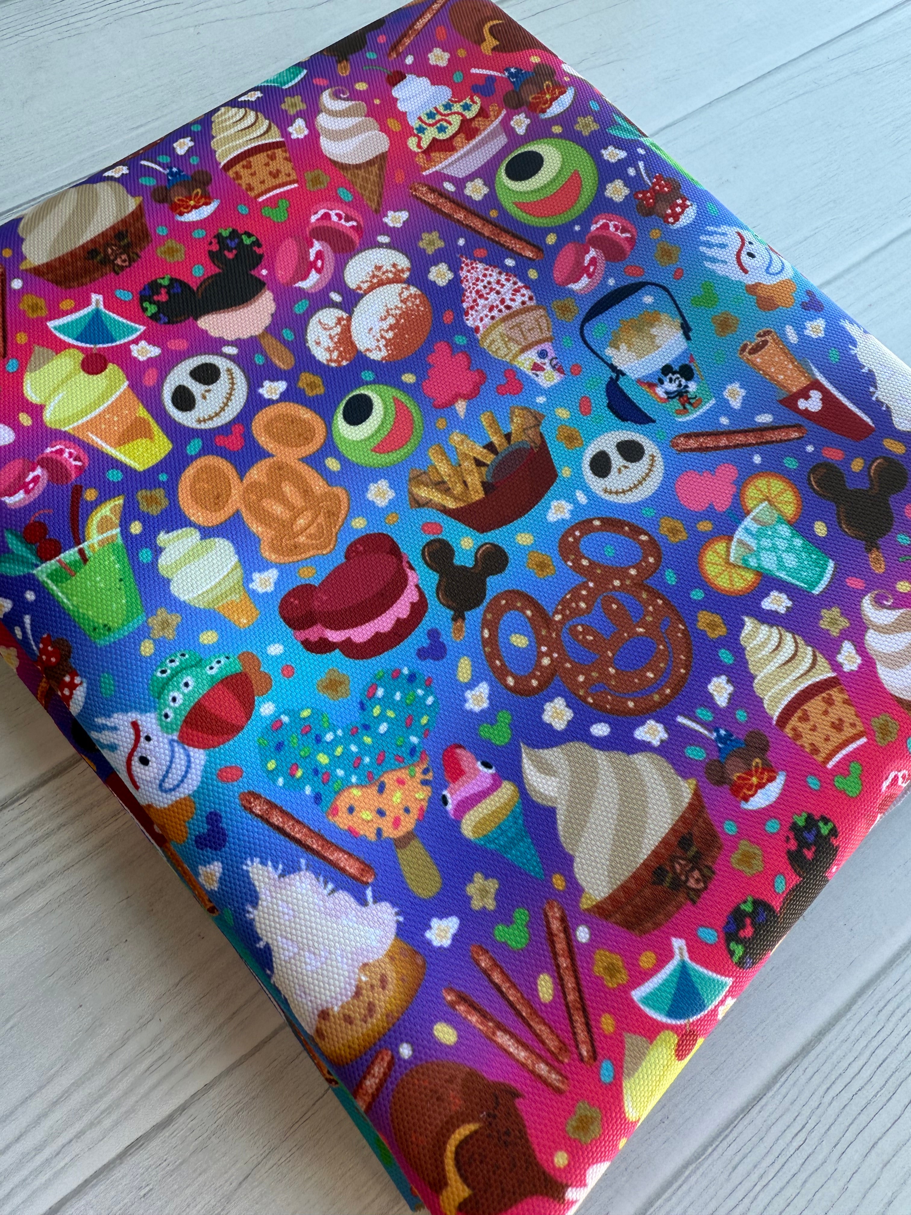 Tiny Sherbet Snack Time  Waterproof Canvas