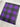 Purple Buffalo Plaid Waterproof Canvas