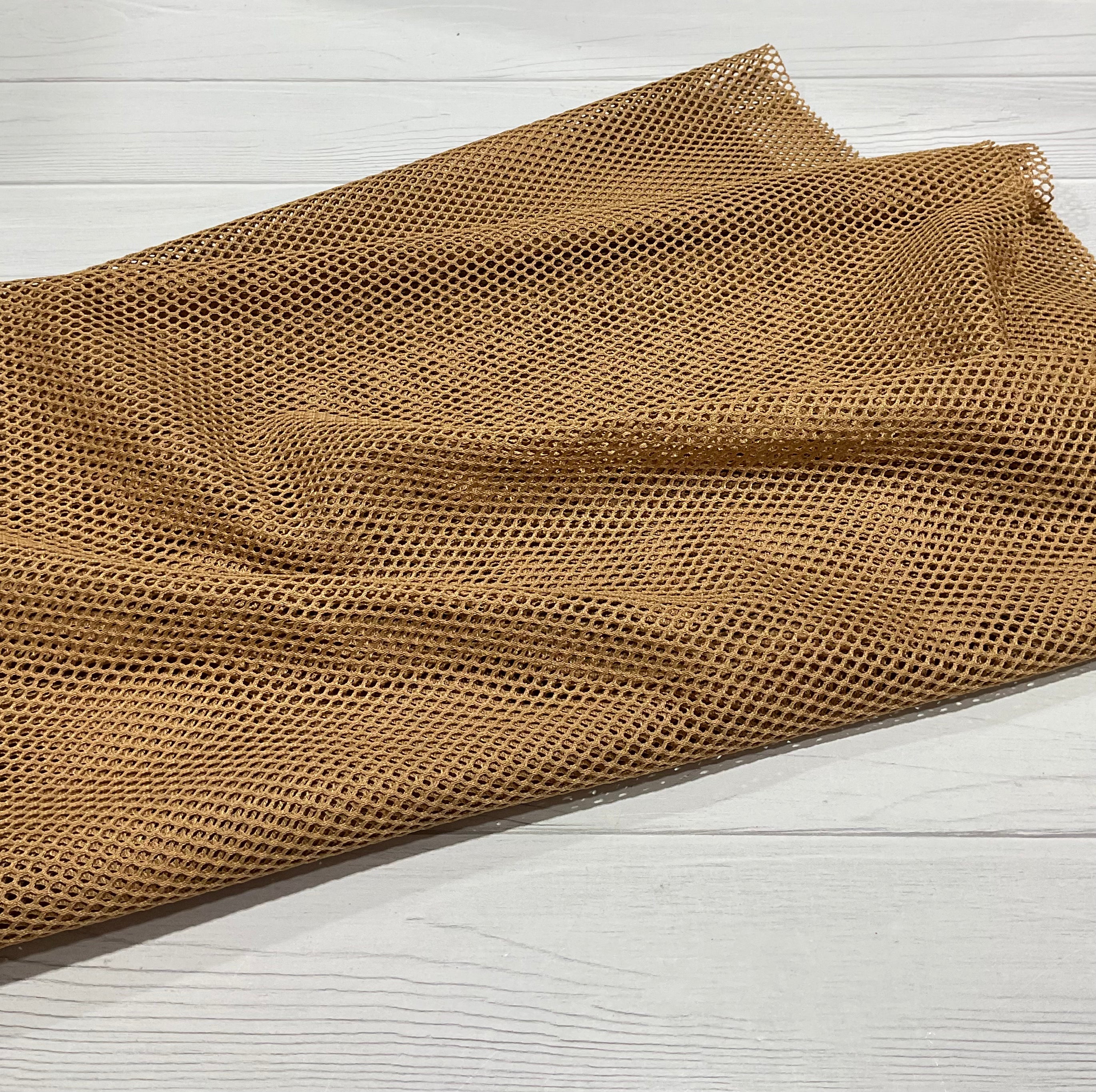 Mesh Fabric - Tan