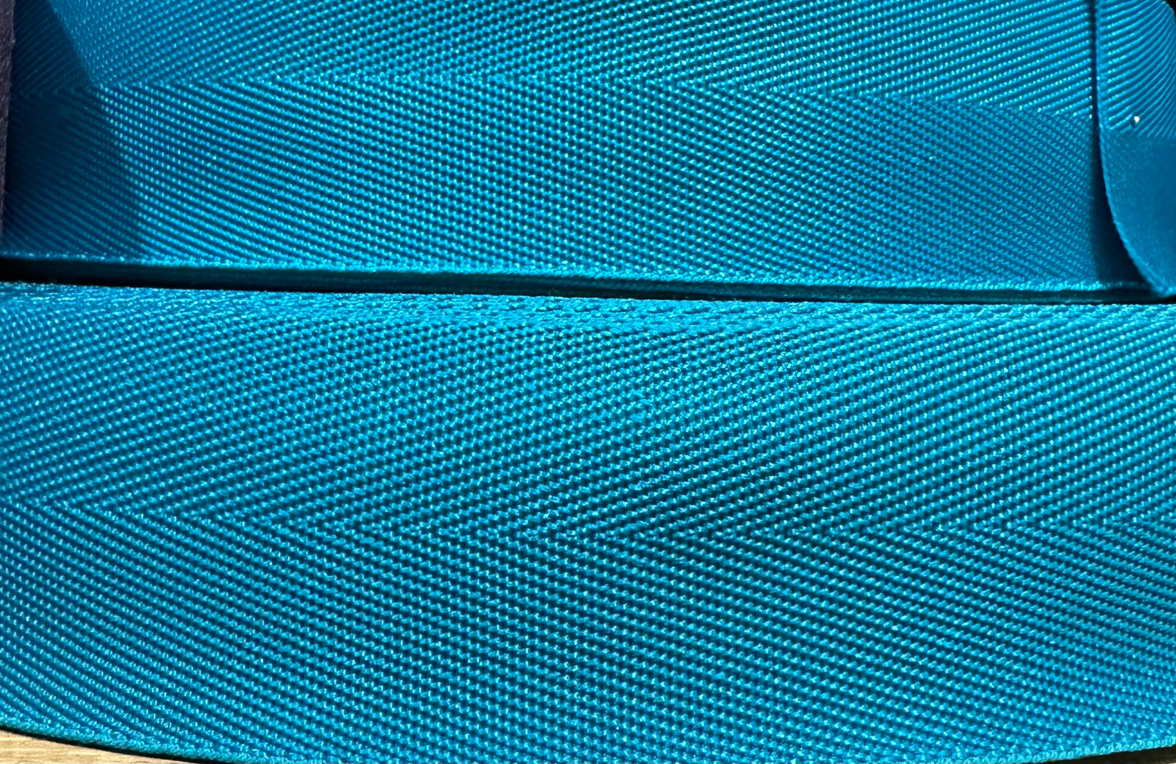 Turquoise 2” Seatbelt Webbing (5 yard pack)