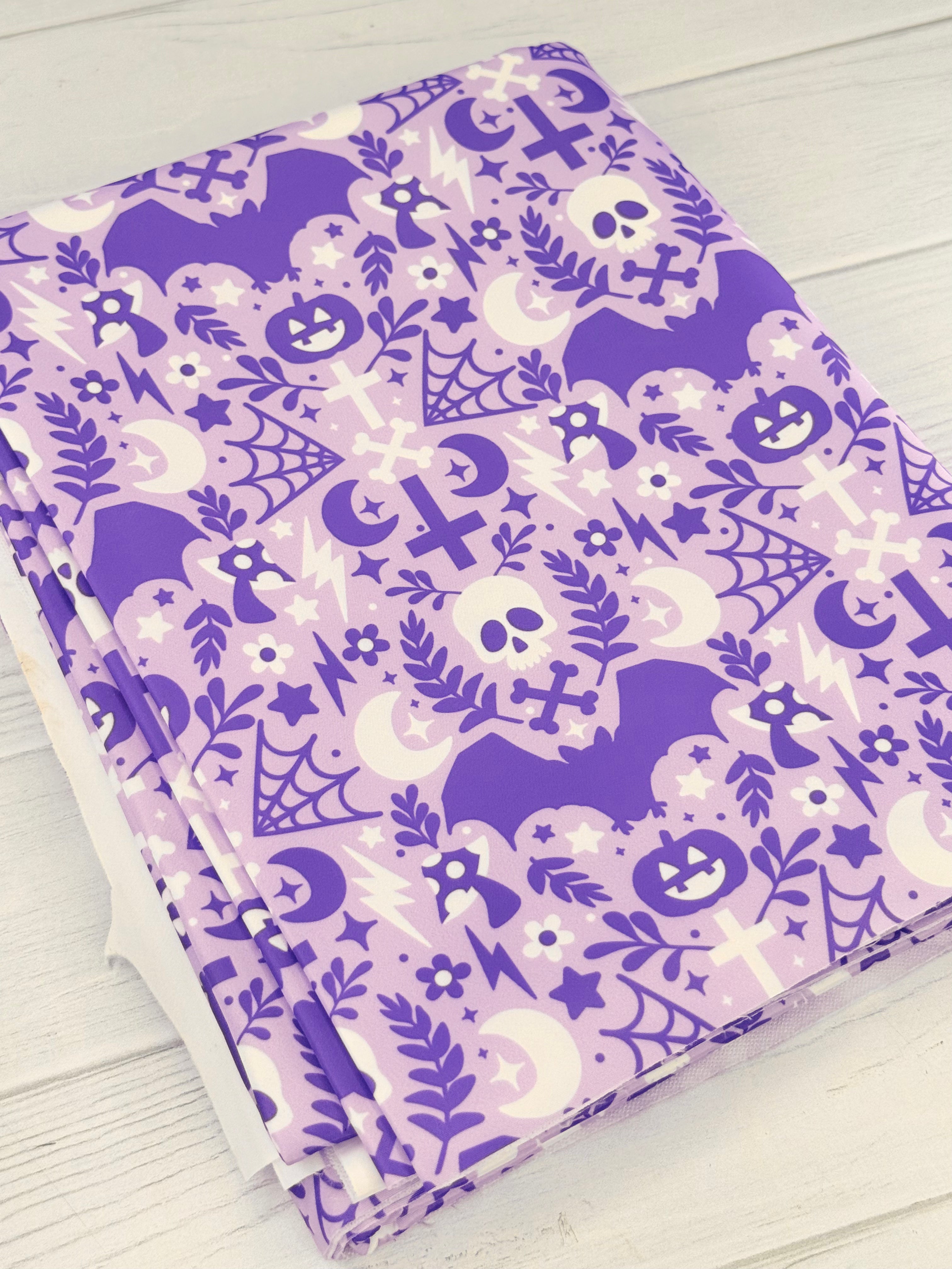 Lavender Gothic Foliage Lux Bonded Poly/Nylon