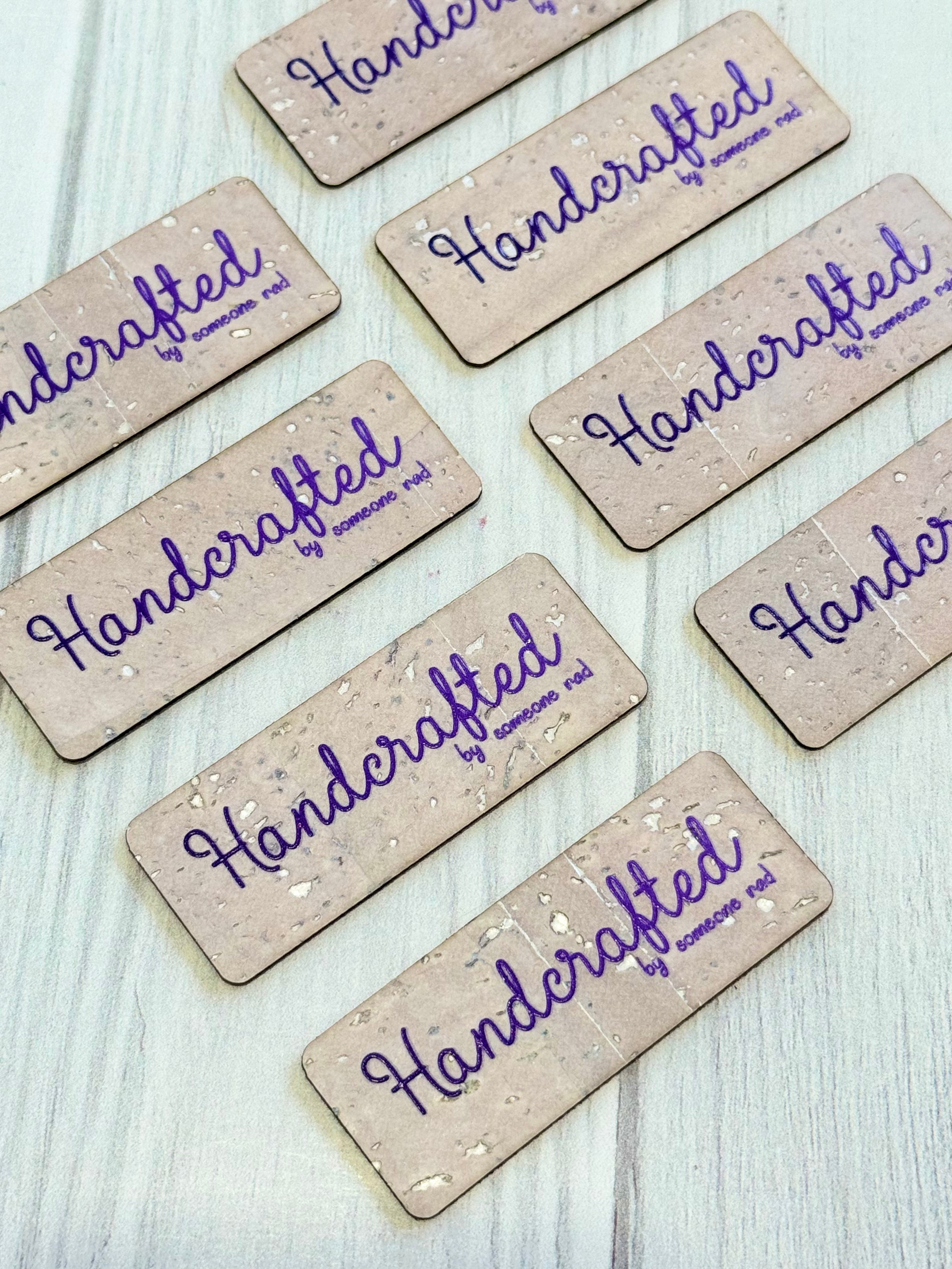 Handcrafted by Someone Rad Bag Tags by Heartwood and Hide