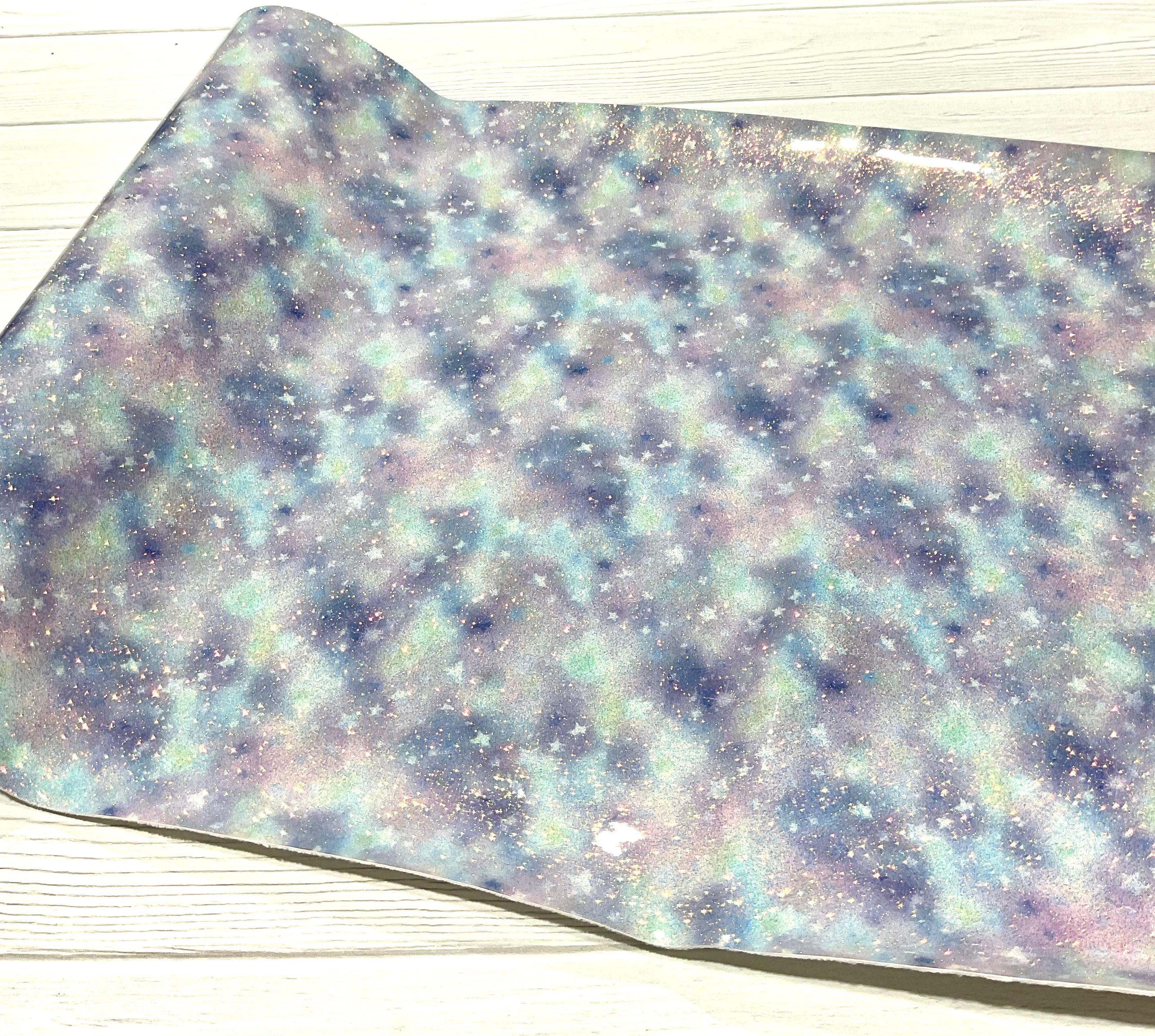 Tie-Dye Star Glitter Vinyl – Wonderground Fabrics