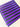 Purple and Black Stripe Lux Bonded Poly/Nylon