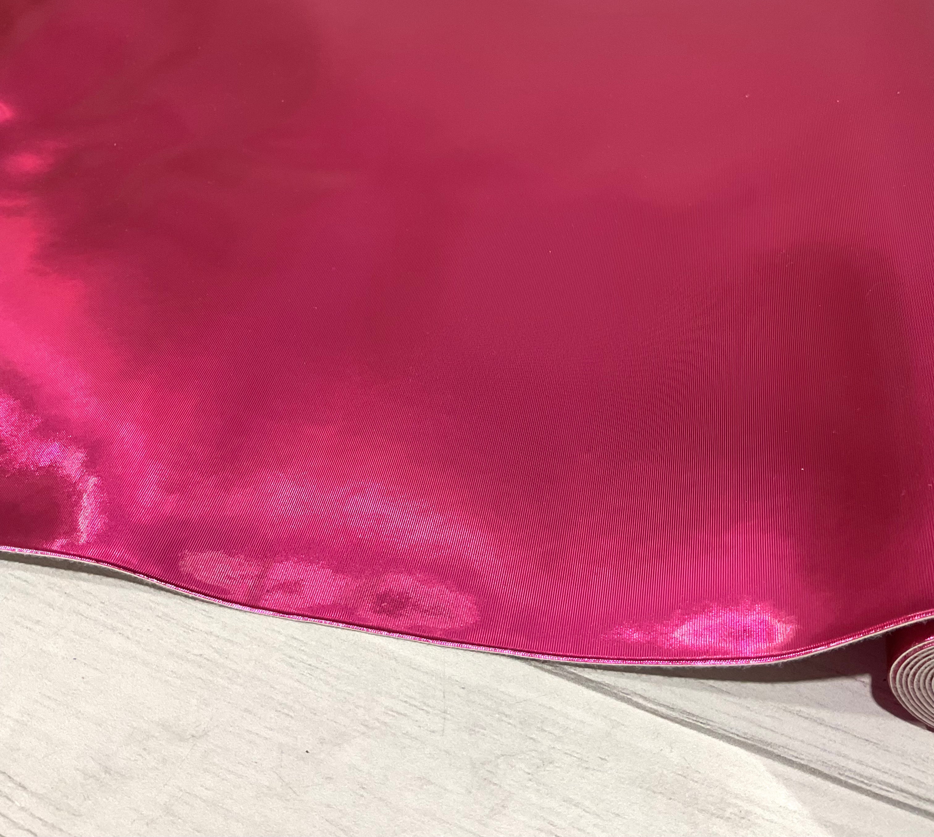 Hot Pink Textured Metallic Mirror Vinyl