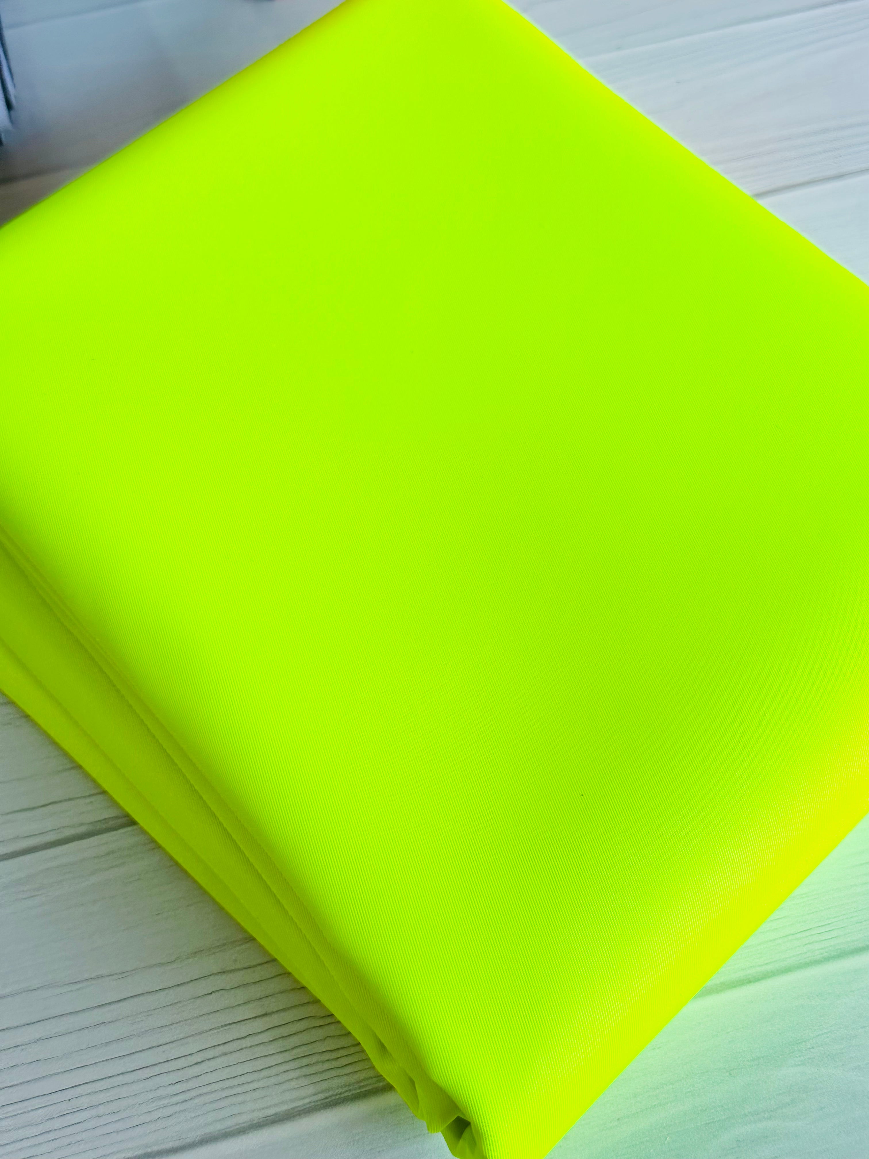 Highlighter Yellow Lux Bonded Nylon