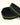 Black Zipper tape with lime thread