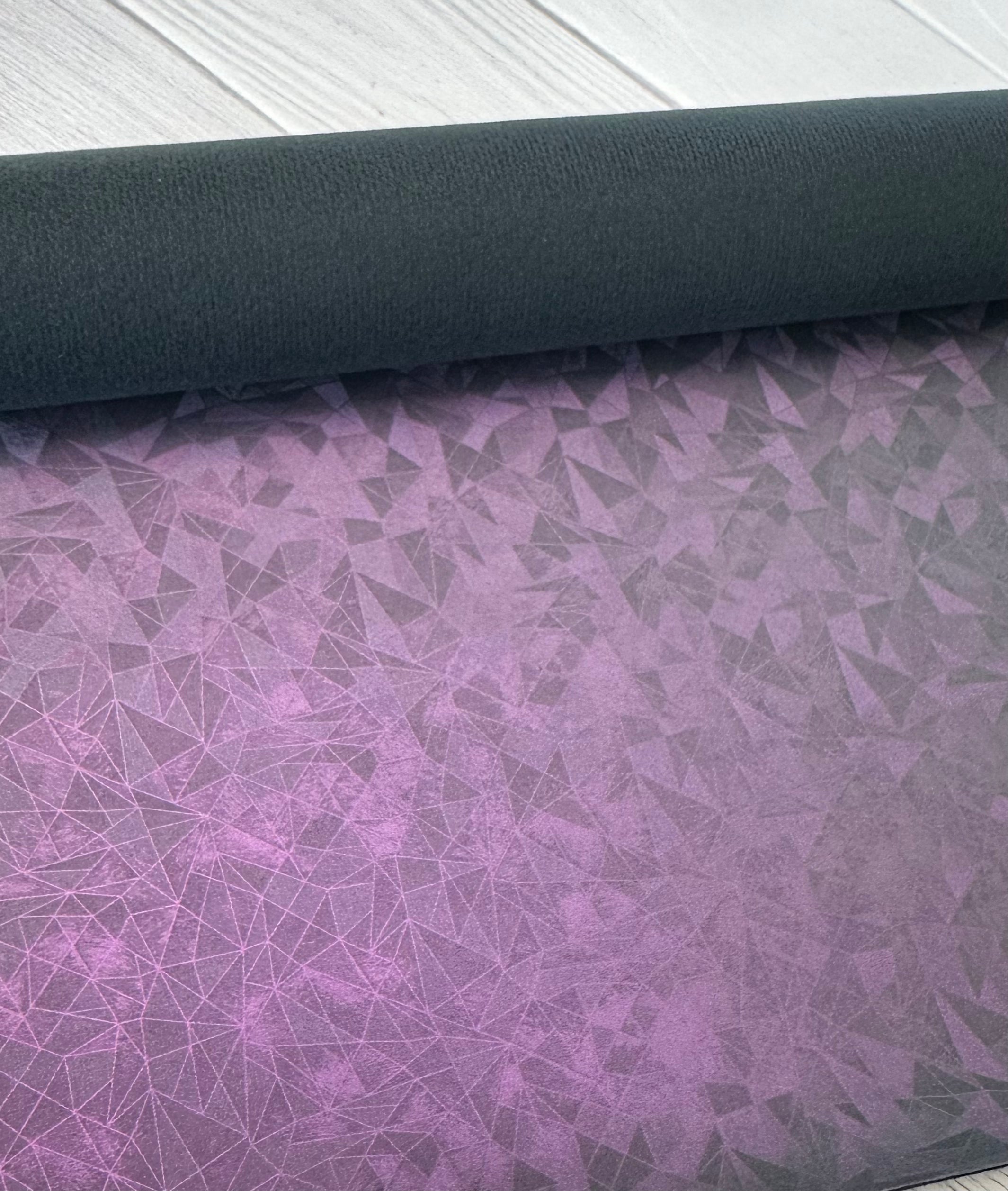 Purple Iridescent Geometric Smooth Vinyl