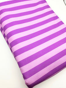 Lavender Tonal stripe- Waterproof Softshell