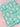 Mint Gothic Foliage Lux Bonded Poly/Nylon