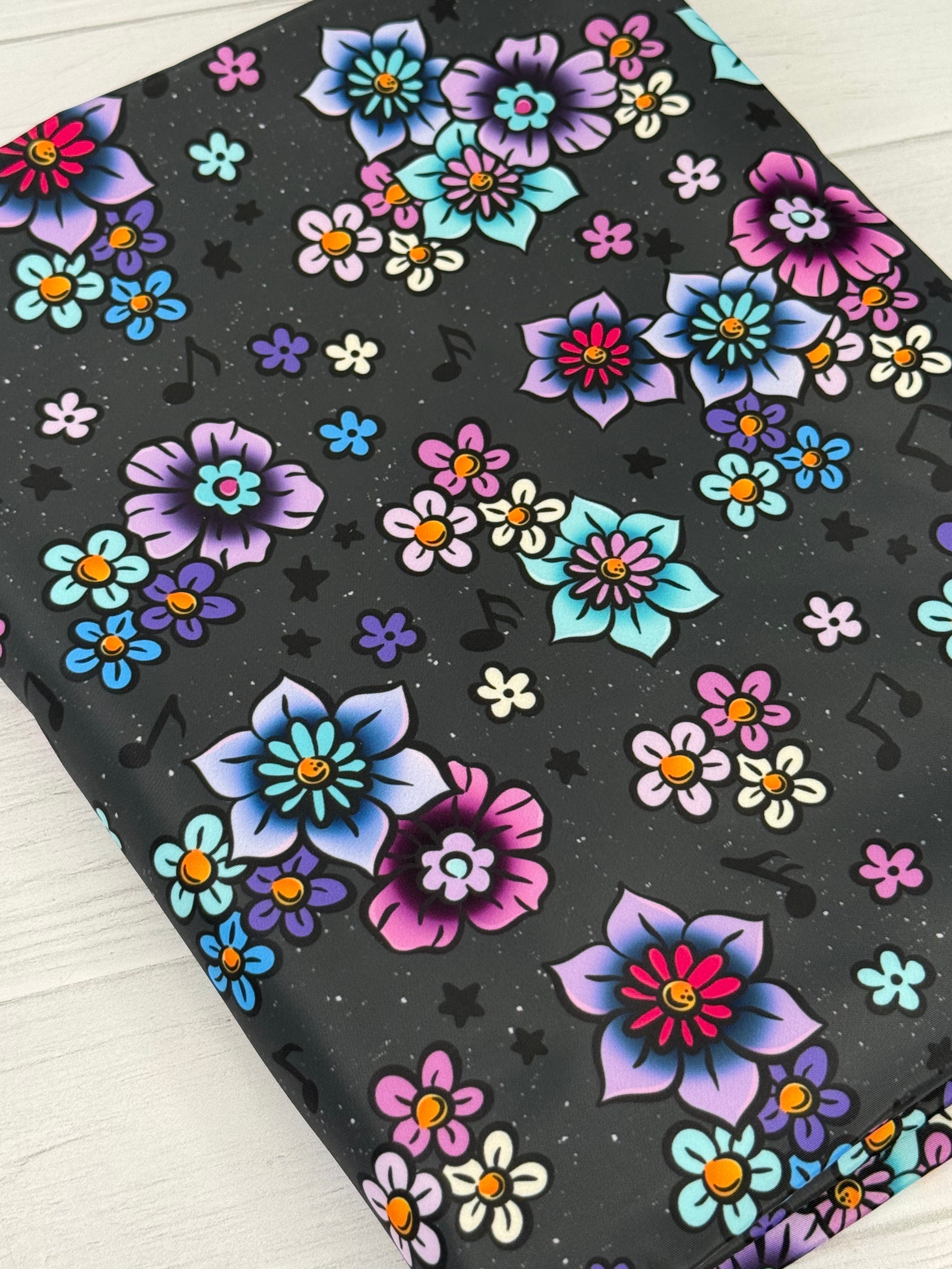 Musical Floral Lux Bonded Poly/Nylon